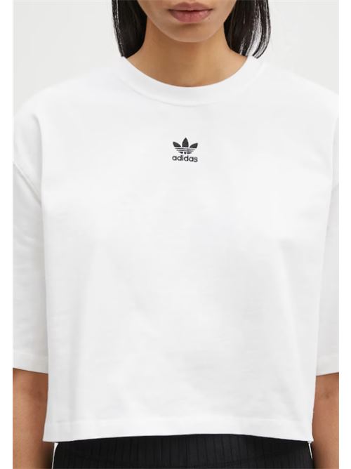 ess crop tee ADIDAS ORIGINAL | JJ3385WHITE